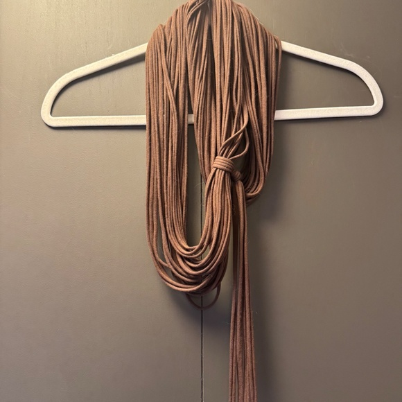 Infinity rope scarf jersey knit - Picture 2 of 2